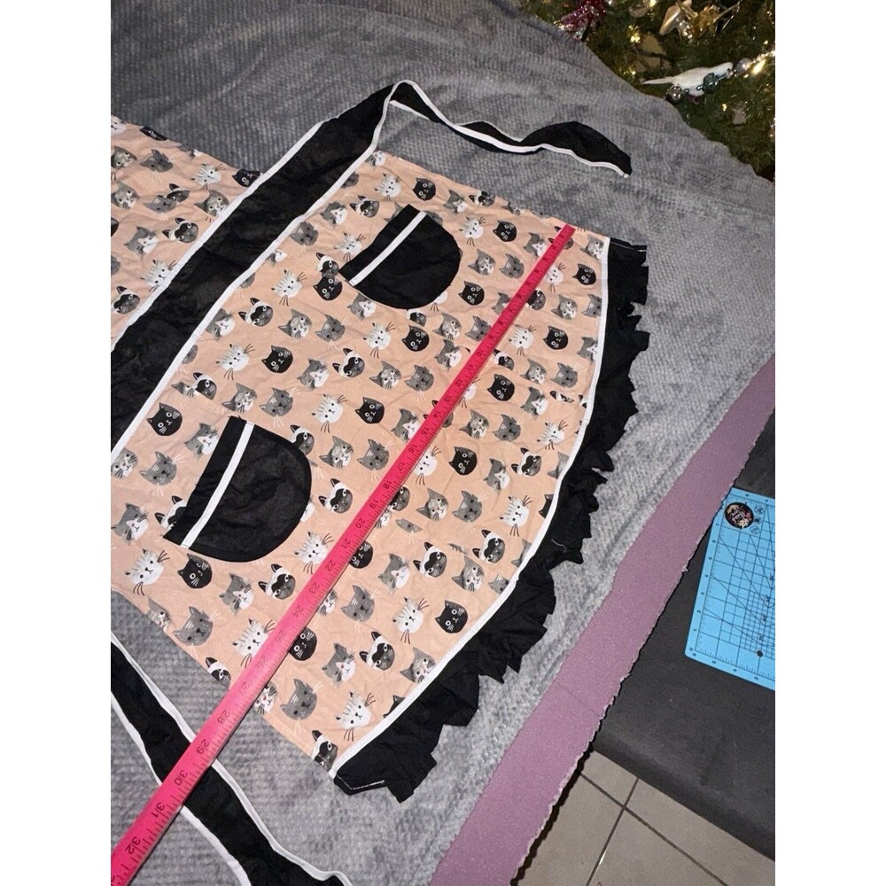 NWT Now Designs Betty Cats Meow Bib Apron - Picture 5 of 16